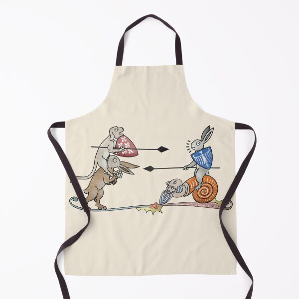 Item preview, Medieval Marginalia - Joust Dog vs Rabbit designed and sold by MargiKnights.