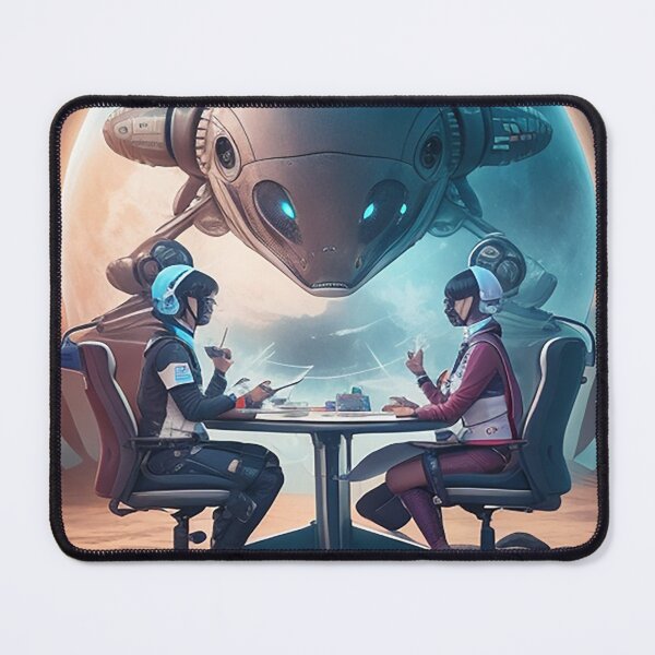 Item preview, First contact meeting between aliens and humans for world peace designed and sold by Carlos Gudino.