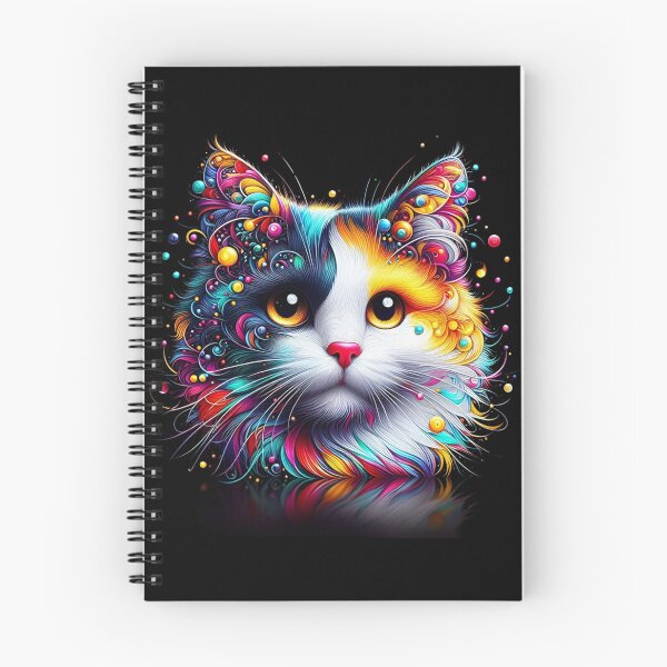 Item preview, Colorful Rainbow Cat Graphic T-Shirt designed and sold by ROYAL-STAR.
