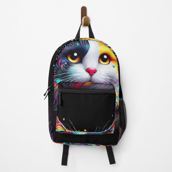 Item preview, Colorful Rainbow Cat Graphic T-Shirt designed and sold by ROYAL-STAR.