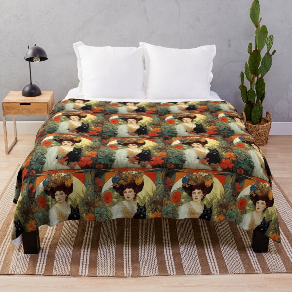 Item preview, Beautiful girl with a cat. designed and sold by Natalia-Vlad.