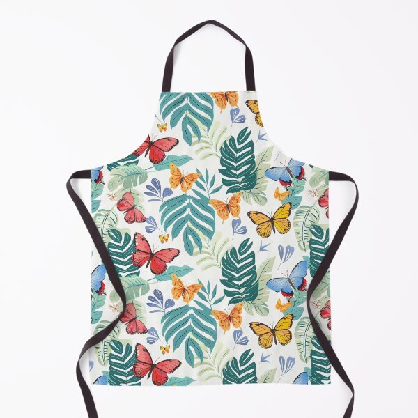 Item preview, Colorful butterflies on white background designed and sold by Zhaphiraccu.