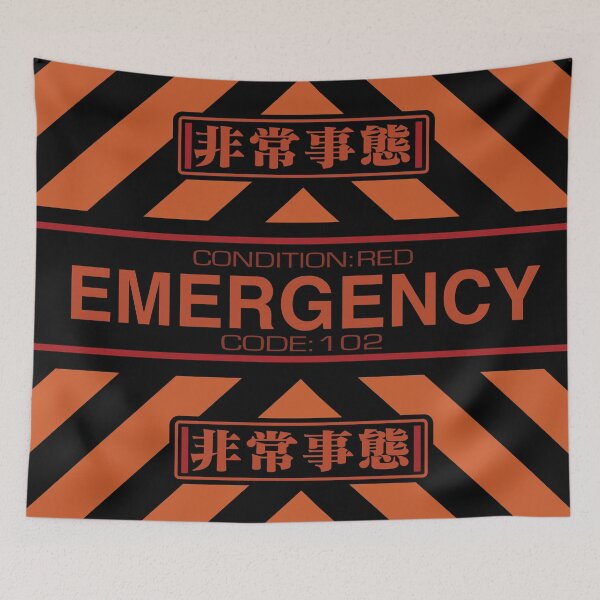 Item preview, Neon Genesis Evangelion GUI - EMERGENCY designed and sold by Halfoun.