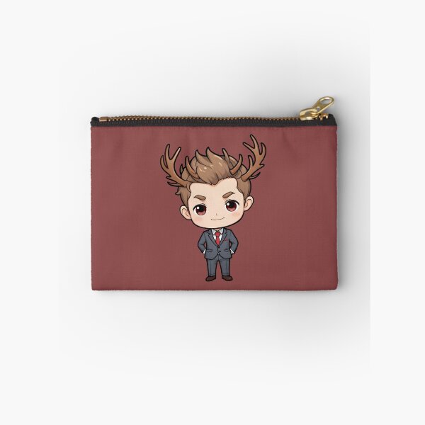 Item preview, Chibi Hannibal with Antlers Sticker designed and sold by orionlodubyal.