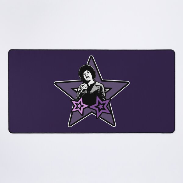 Item preview, Angela Davis in Purple Stars designed and sold by Thelittlelord.