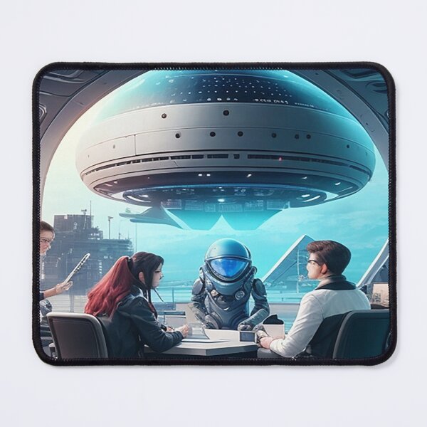 Item preview, First contact intergalactic meeting between aliens and humans designed and sold by Carlos Gudino.