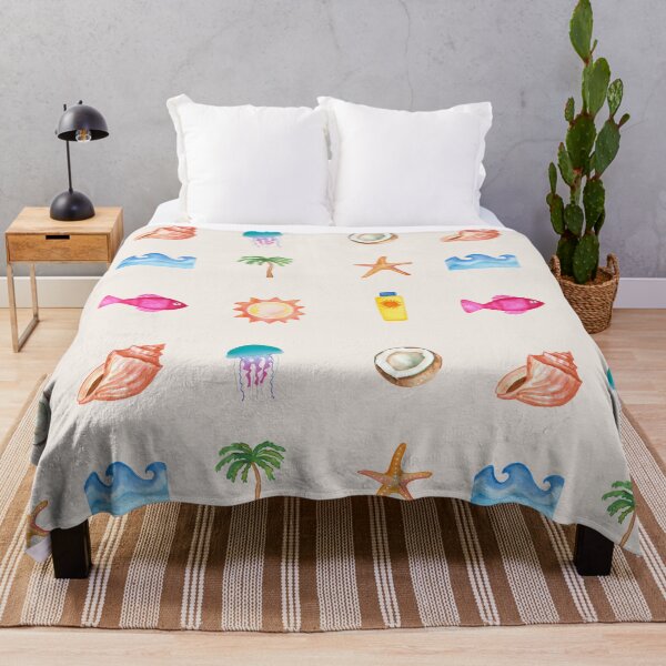 Item preview, Watercolor Beach Vacation Pack Set designed and sold by wonderxwander.