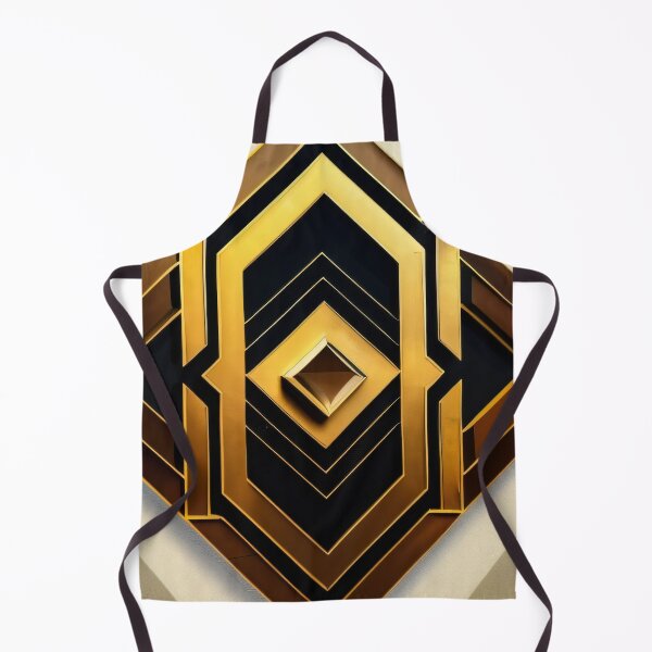 Item preview, Gold Art Deco Style 069 designed and sold by fleesphotos.