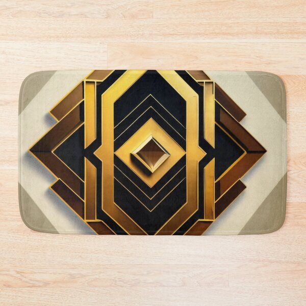 Item preview, Gold Art Deco Style 069 designed and sold by fleesphotos.