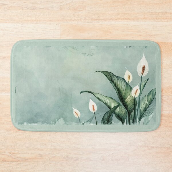 Item preview, water lilies in watercolor designed and sold by Zhaphiraccu.