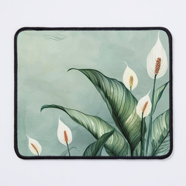 Item preview, water lilies in watercolor designed and sold by Zhaphiraccu.