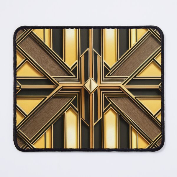 Item preview, Gold Art Deco Style 067 designed and sold by fleesphotos.