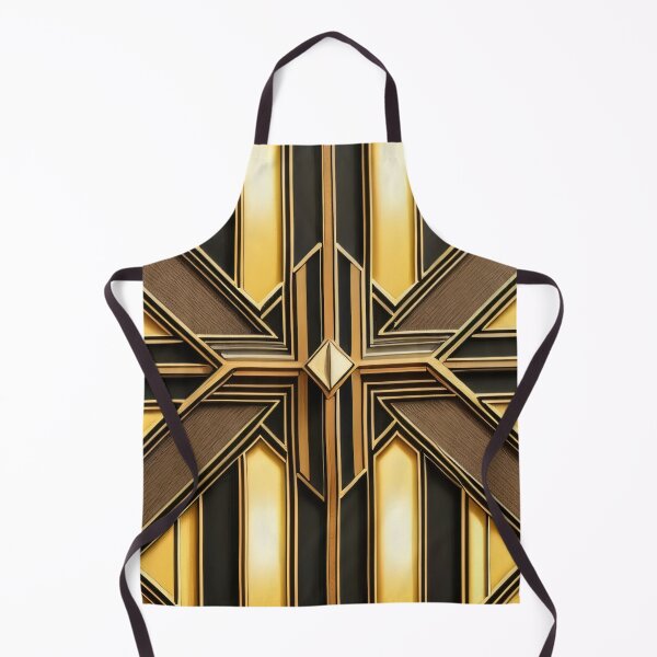 Item preview, Gold Art Deco Style 067 designed and sold by fleesphotos.