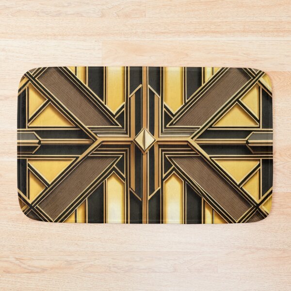 Item preview, Gold Art Deco Style 067 designed and sold by fleesphotos.