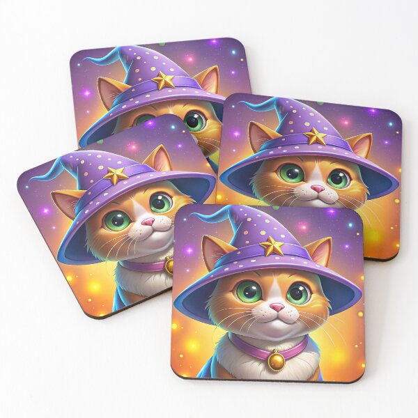 Item preview, kawaii witch cat designed and sold by cosmito3.