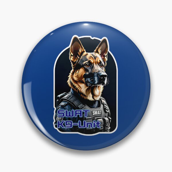 Item preview, SWAT Police Dog K9-Unit designed and sold by TheArtOfPat.