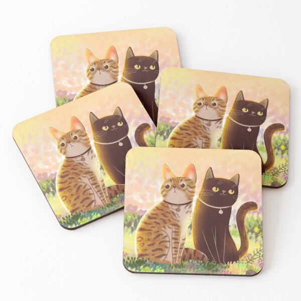 Item preview, Cats in the garden designed and sold by Leandrofca.