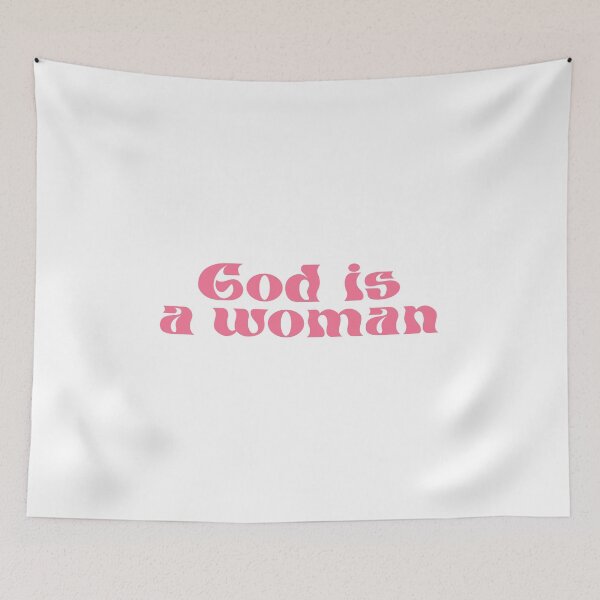 Item preview, god is a woman designed and sold by designsbysamantha.