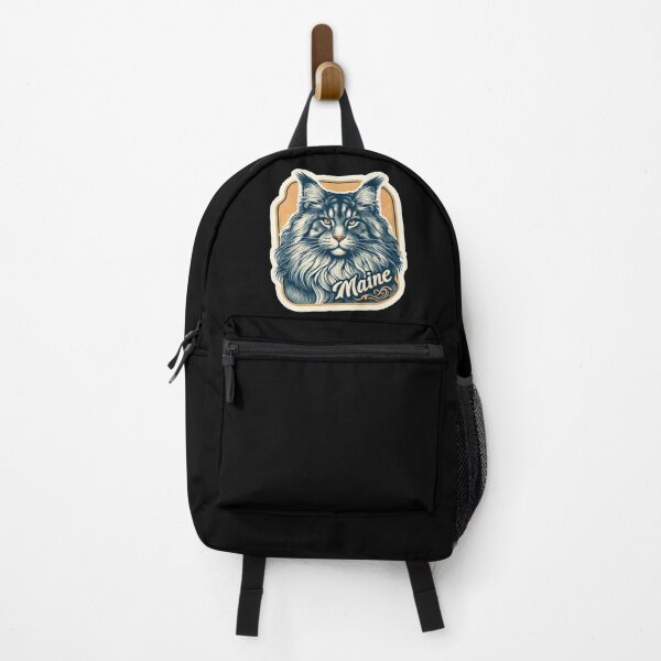 Item preview, Maine Coon Cat Maine Coon Gifts Vintage Cat Art designed and sold by ElegantCat.