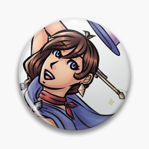 Item preview, Trucy Wright Pin Ace Abogado - @azureart01/@_azureart_ designed and sold by azureart01.