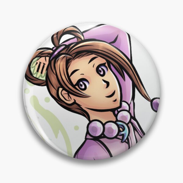Item preview, Pearl Fey Pin Ace Attorney - @azureart01/@_azureart_ designed and sold by azureart01.