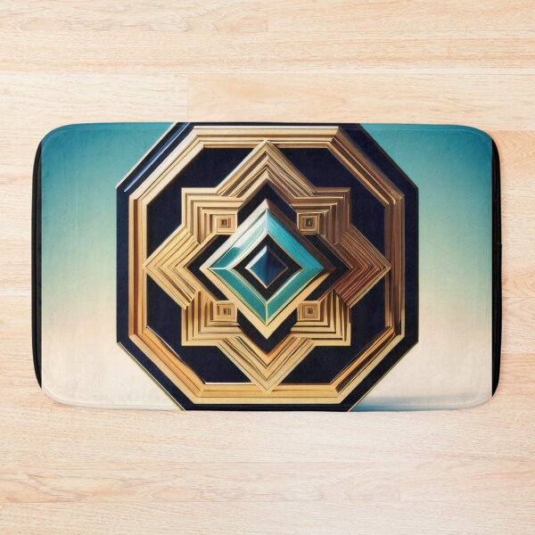 Item preview, Gold Art Deco Style 058 designed and sold by fleesphotos.