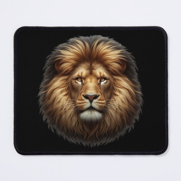 Item preview, LION'S HEAD - BLACK designed and sold by Marlon Oseguera.