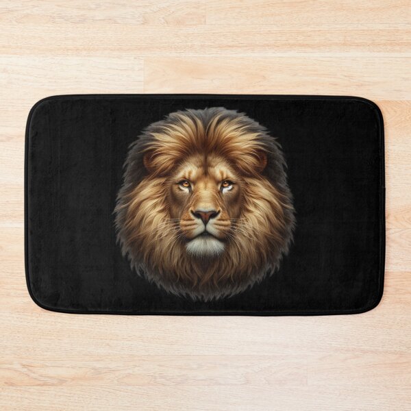 Item preview, LION'S HEAD - BLACK designed and sold by Marlon Oseguera.