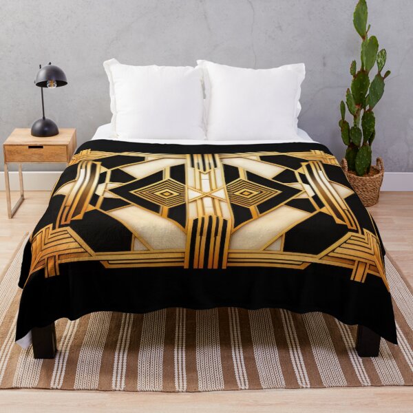 Item preview, Gold Art Deco Style 056 designed and sold by fleesphotos.