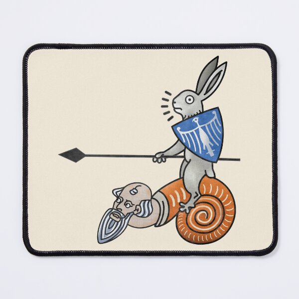 Item preview, The Magnificent Jousting Rabbit designed and sold by MargiKnights.