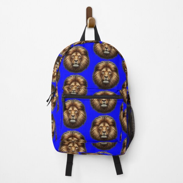Item preview, LION'S HEAD - #0000FF designed and sold by Marlon Oseguera.