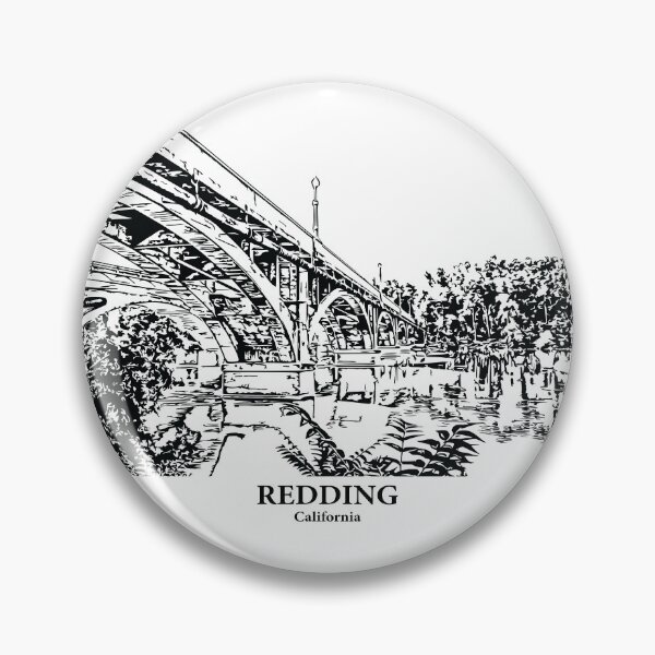 Item preview, Redding - California designed and sold by Lakeric Cityscapes.