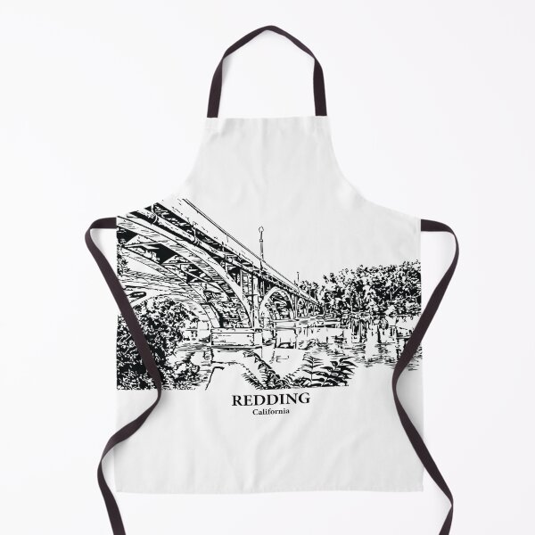 Item preview, Redding - California designed and sold by Lakeric Cityscapes.