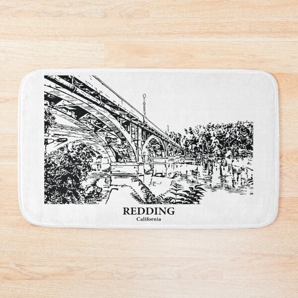 Item preview, Redding - California designed and sold by Lakeric Cityscapes.