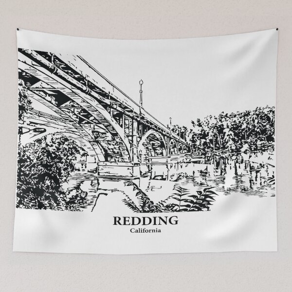 Item preview, Redding - California designed and sold by Lakeric Cityscapes.