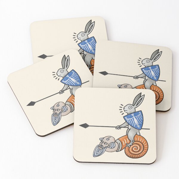 Item preview, The Magnificent Jousting Rabbit designed and sold by MargiKnights.