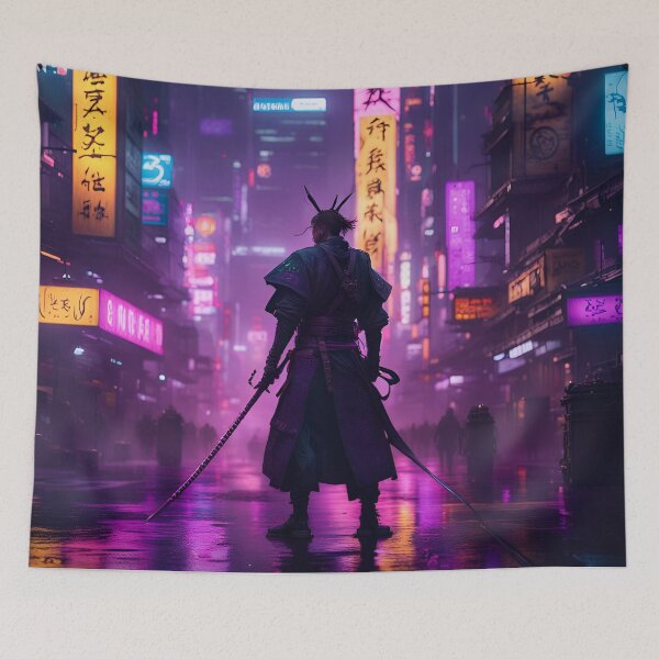 Item preview, Neon Samurai  designed and sold by MacoQ.
