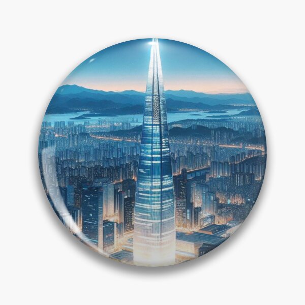 Item preview, Lotte World Tower in Seoul. designed and sold by growing-mom.