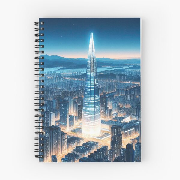 Item preview, Lotte World Tower in Seoul. designed and sold by growing-mom.
