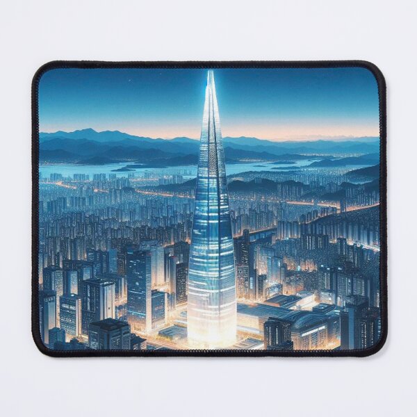 Item preview, Lotte World Tower in Seoul. designed and sold by growing-mom.
