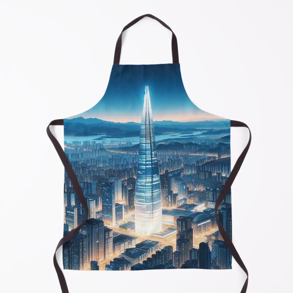 Item preview, Lotte World Tower in Seoul. designed and sold by growing-mom.