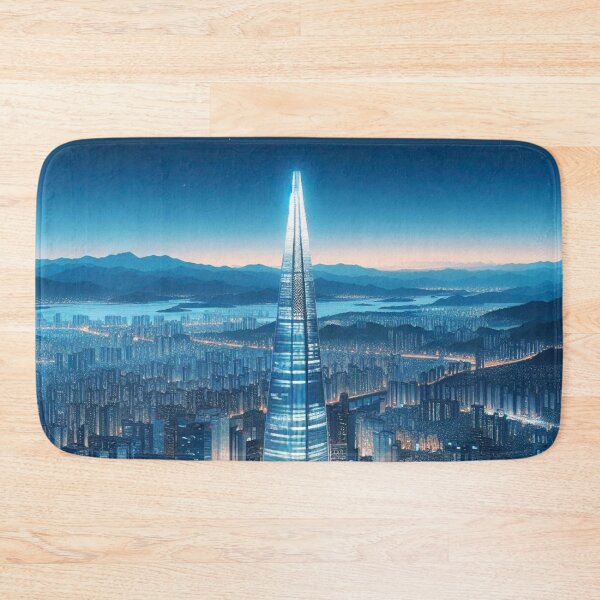 Item preview, Lotte World Tower in Seoul. designed and sold by growing-mom.