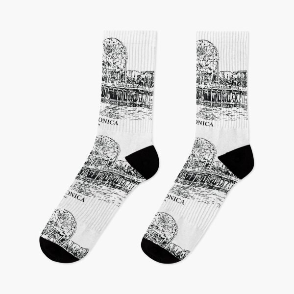 Item preview, Santa Mónica - California designed and sold by Lakeric Cityscapes.