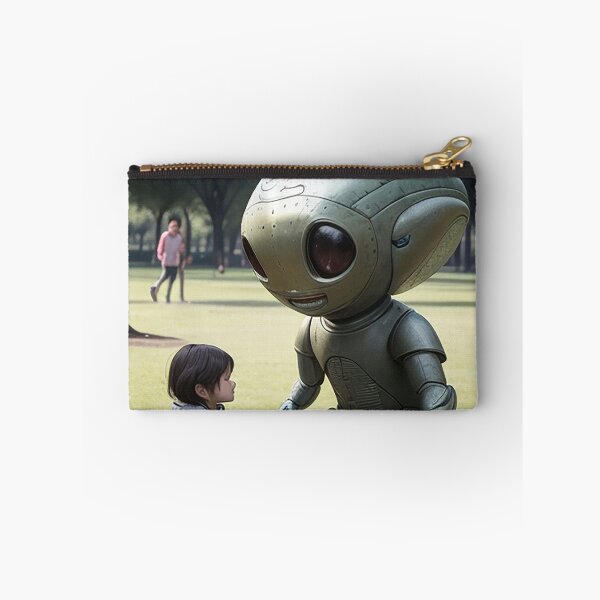 Item preview, first contact children and alien robots cultural meeting of two worlds designed and sold by Carlos Gudino.