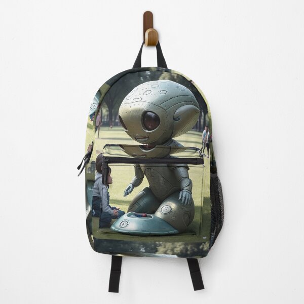 Item preview, first contact children and alien robots cultural meeting of two worlds designed and sold by Carlos Gudino.