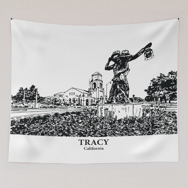 Item preview, Tracy - California designed and sold by Lakeric Cityscapes.