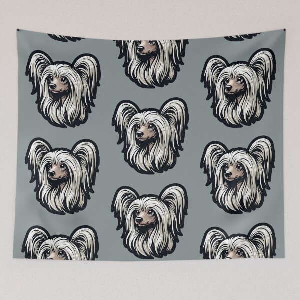 Item preview, Chinese Crested Dog Chinese Crested Dog Art designed and sold by Elarex.