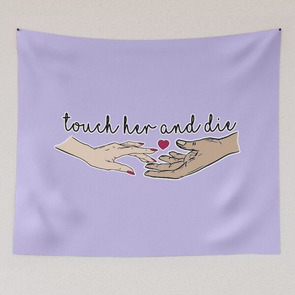 Item preview, Touch Her and Die Book Trope Sticker designed and sold by baranskini.