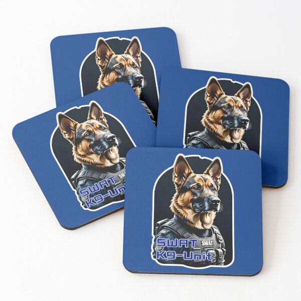 Item preview, SWAT Police Dog K9-Unit designed and sold by TheArtOfPat.