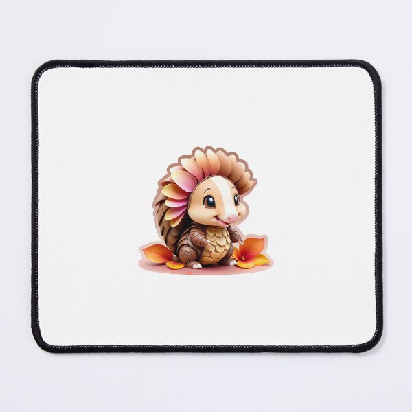 Item preview, Cute Chibi Petal Armadillo designed and sold by VintageVav.